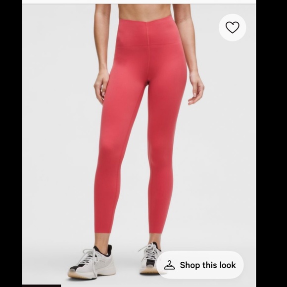 NWT Lululemon Glow Up High Rise Tight Desert Red Size 4 | Hemmed 22.5” Inseam - Picture 1 of 14